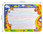 Mata wodna do malowania XXL 100×80 cm – zestaw z pieczątkami