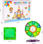 Klocki magnetyczne MalPlay 130 el. – zestaw konstrukcyjny 3+