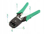 Tester kabli RJ45 19w1 – zestaw narzędzi sieciowych