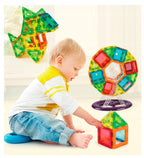 Klocki magnetyczne Rainbow Tiles 70 el. – duże kafelki