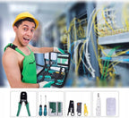 Tester kabli RJ45 19w1 – zestaw narzędzi sieciowych